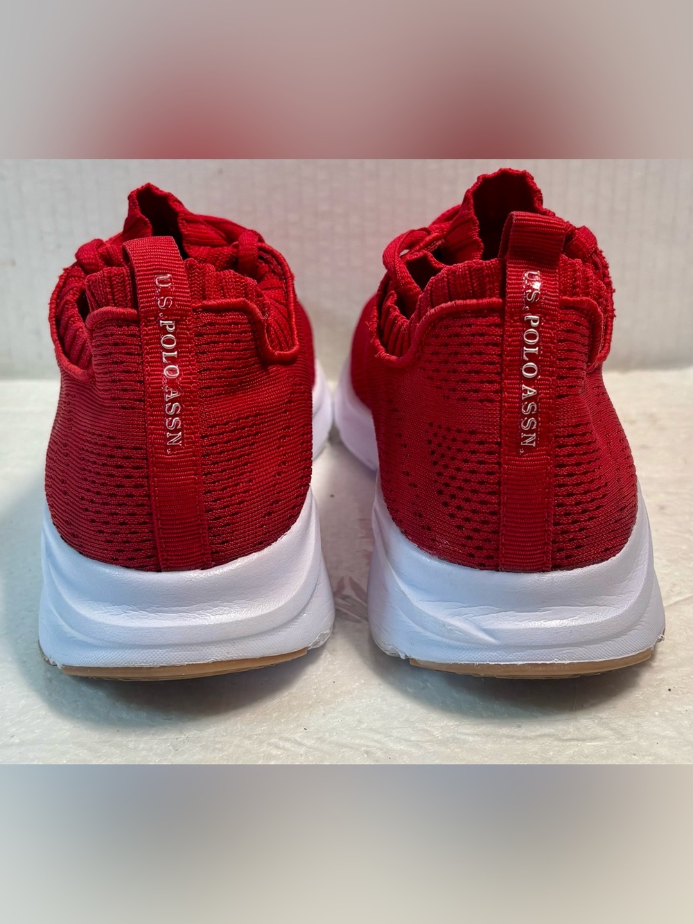 U.S. Polo Assn. Comfortable Running Walking Shoes Lace-Up Athletic Size 7.5 - Picture 10 of 15